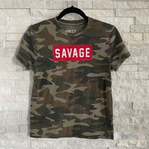 Kid's Camp SAVAGE Shirt